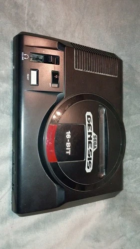 SEGA Genesis 1 Home Console only Black 16-Bit Model 1601 vintage Untested