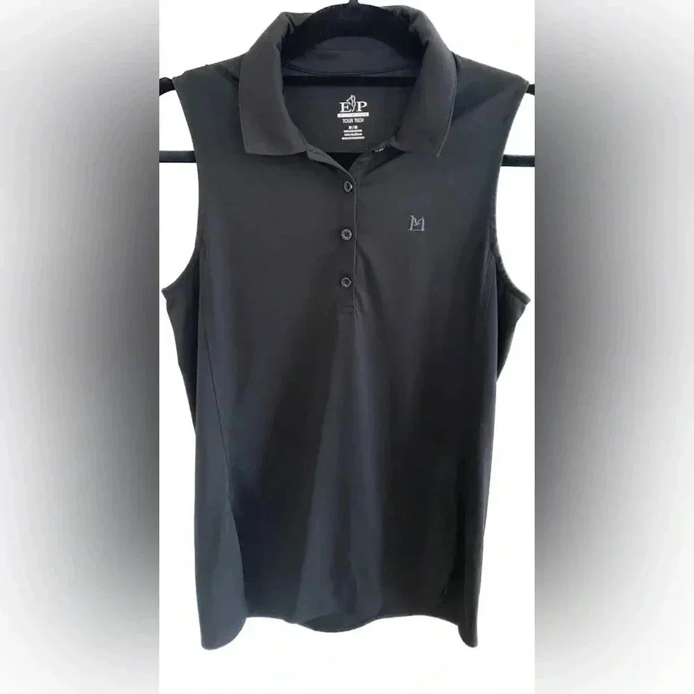 EP Pro Women's Basic Tour Tech Black Sleeveless C… - image 1