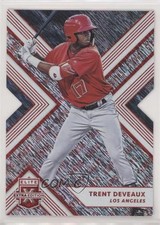 2018 Panini Elite Extra Edition Status Red Die-Cut 10/99 Trent Deveaux #150 fm0