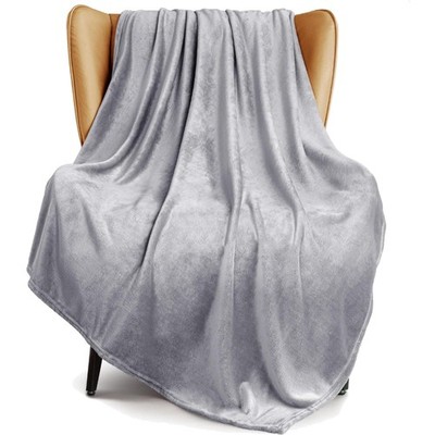 Kuschelige Fleecedecke 130 x 170 cm | Sofa Decke | Für Bett und Couch | Super...