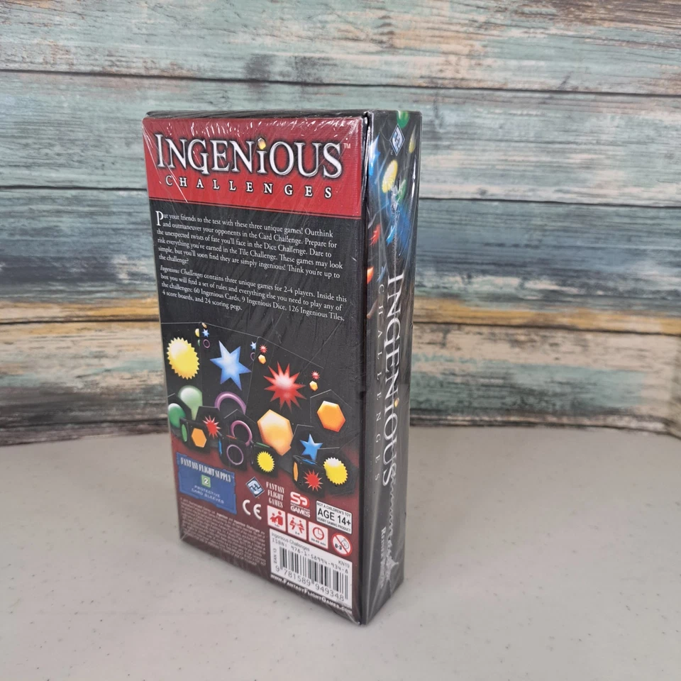 Ingenious Challenges Game Fantasy Flight Games Brand New Sealed - Image 2 of 4