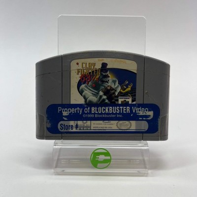 Clay Fighter 63 1/3 (Nintendo 64, 1997) Cartridge Only