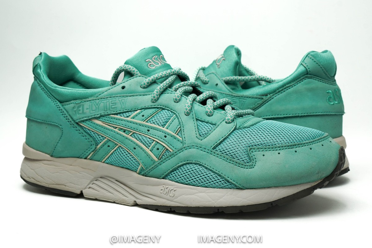 ASICS GEL-LYTE V USED SIZE 9 RONNIE FIEG MINT LEAF H40KK-8686 | eBay