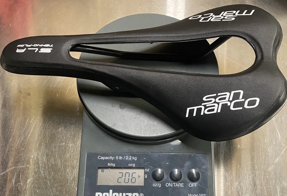 TODO NUEVO Selle San Marco Racing Sillín Abierto Racing SLR Negro Tekno-Flo Foto 2 de 4