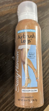Sally Hansen Airbrush Legs Spray-On, Medium Glow Water Resistant Free ship