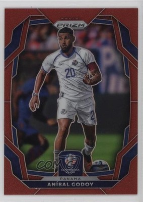 2024 Panini Prizm CONMEBOL Copa America Red Prizm 103/199 Anibal Godoy #148 r7o