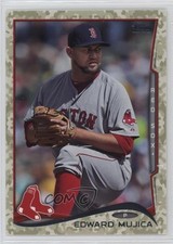 2014 Topps Update Camo 50/99 Edward Mujica #US-161 17ac
