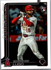2025 Topps Update #US314 Matthew Lugo