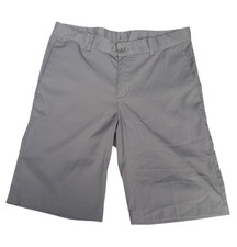 Nike Youth L Golf Performance Shorts Gray Athletic Dri-FIT Training