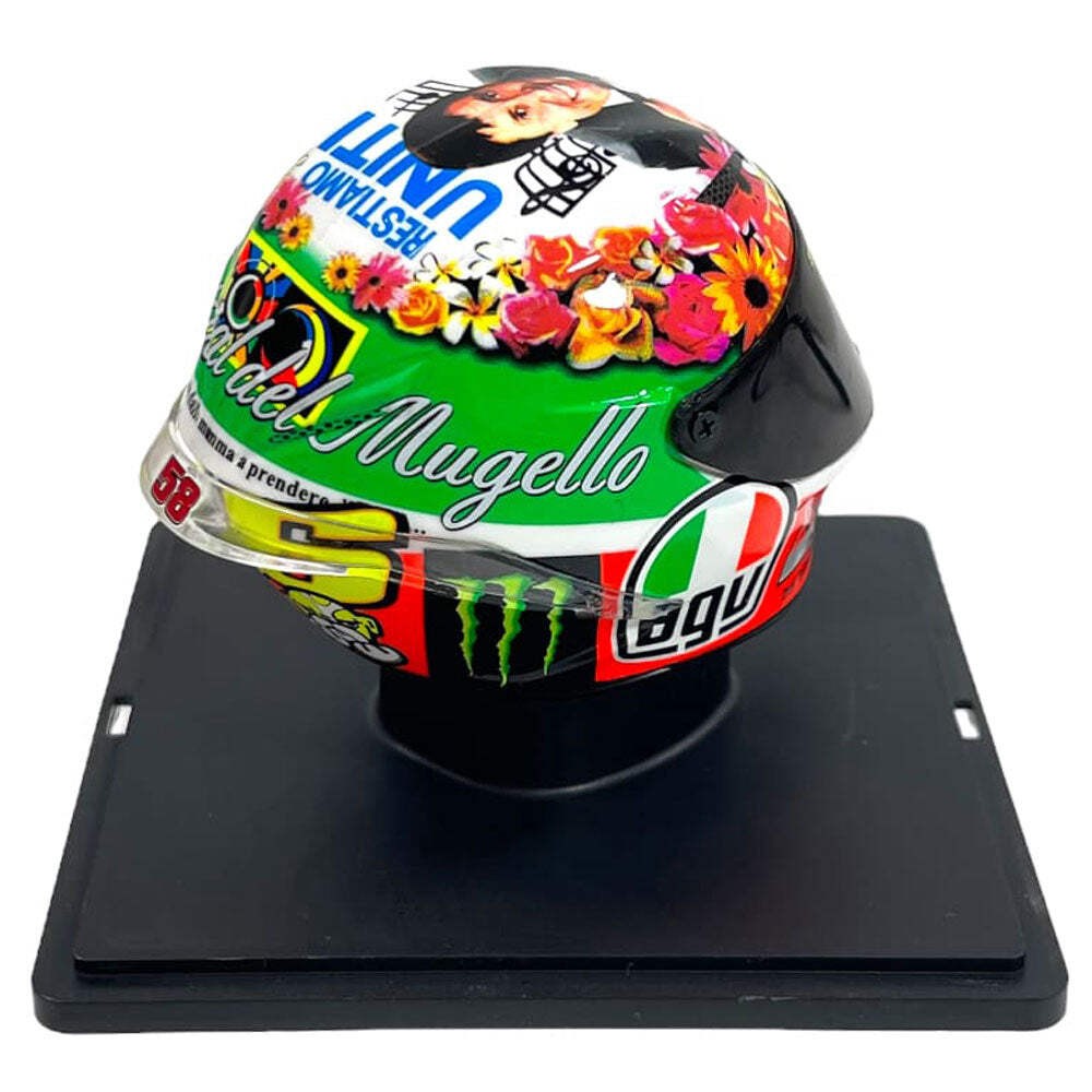 Valentino Rossi VR46 1:5 Scale Moto GP Mini Helmet Mugello 2012 | eBay Valentino Rossi VR46 1:5 Scale Moto GP Mini Helmet Mugello 2012 | eBay