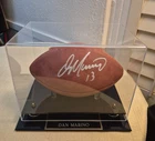 Dan Marino Miami Dolphins Signed Wilson Football w/ Case and COA