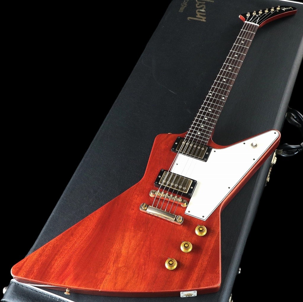 Gibson Custom Shop 1958 Reissue Explorer Mahogany Faded Cherry