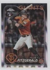 2024 Topps Chrome RayWave Refractor Tyler Fitzgerald #131 02qt