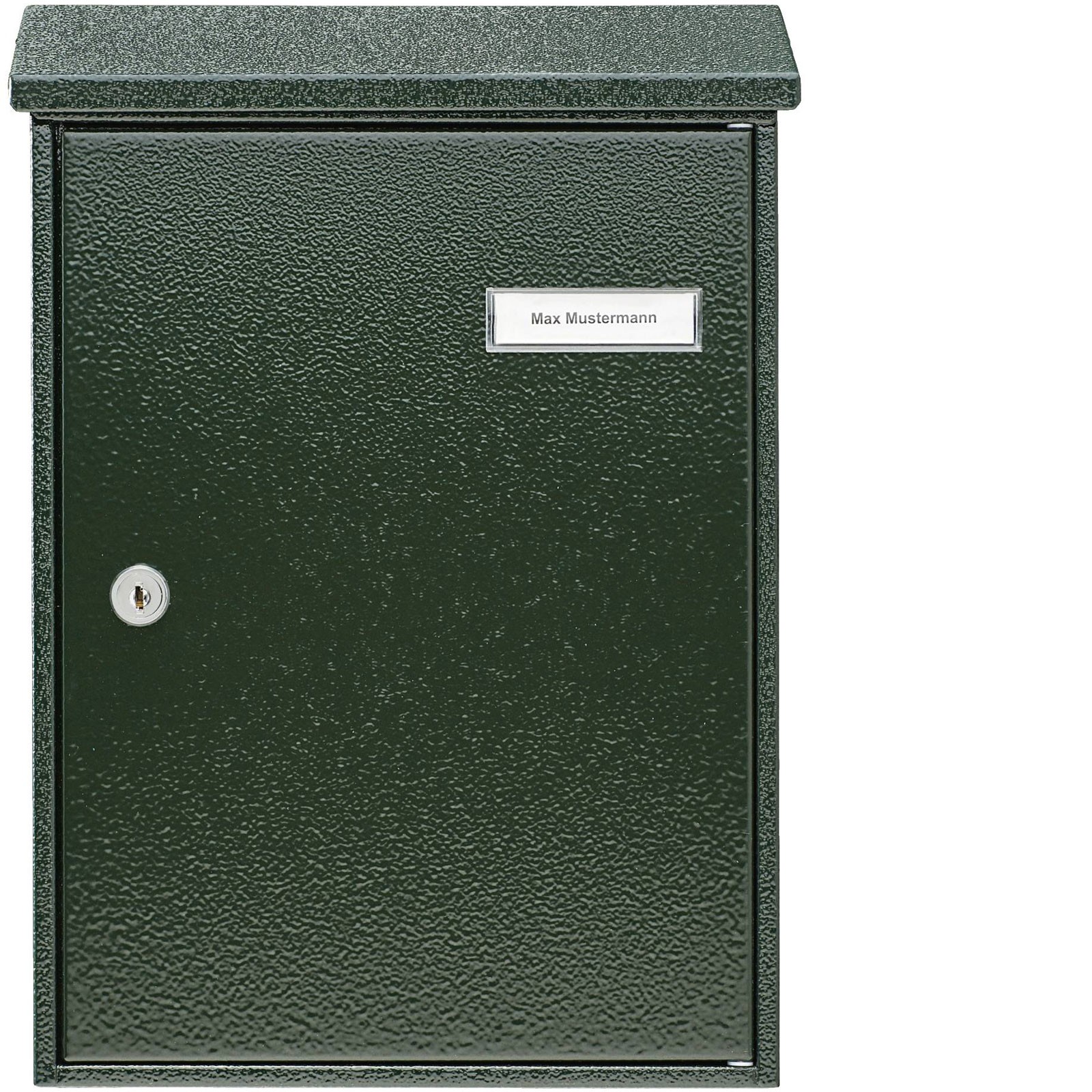 Burg Wächter LETTER 5832 GR Steel Letterbox Green Including 2 Keys
