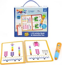 Educational Insights Hot Dots Numberblocks Workbook Numbers 1-10 with...