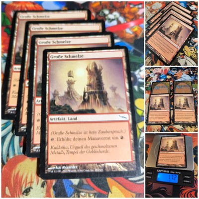 4* Great Furnace    Playset Mirrodin MTG Magic The Gathering 2003 Card Og Red