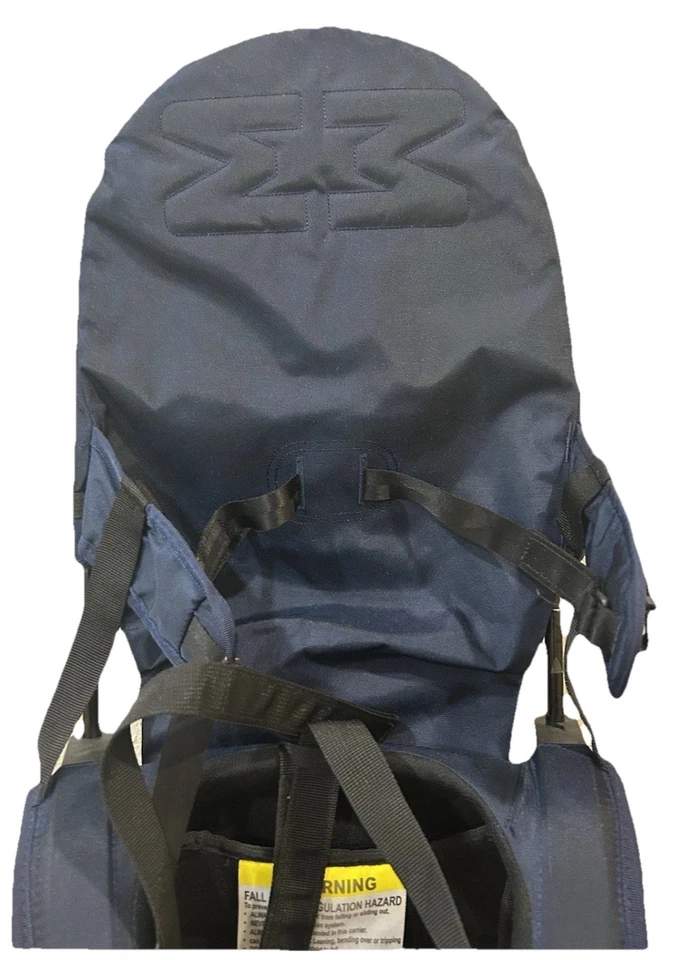 MiniMeis Azul Marino - Portahombros Ligero para Niños - Niños de 6 Meses a 4 Años Foto 4 de 4