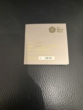 Gold PROOF £5 Coin 2013 Prince George of Cambridge COA ONLY NO COIN