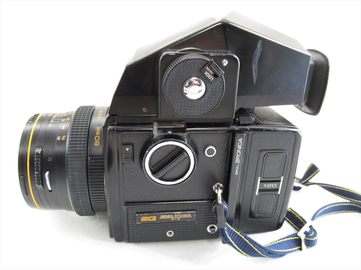 EXC+++】Zenza Bronica SQ Film Camera w/ Zenzanon PS 80mm f/2.8