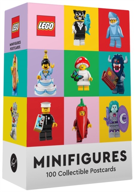 LEGO Minifigures: 100 Collectible Postcards by LEGO (Postcard book or pack)