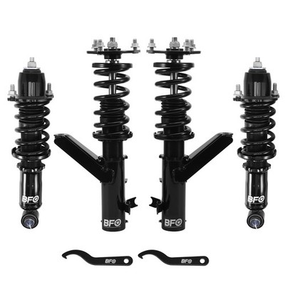 RSX Type-S Integra DC5 Coilovers Height Adjustable Preset Damping Black