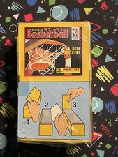1992 Panini Stickers Basketball New Sealed Box Michael Jordan NBA Shaq Rookie