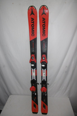 ATOMIC '' REDSTER '' SKI JUNIOR ALLROUND CARVER 130 CM + BDG
