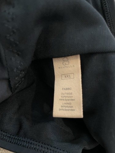 SHAPELLX Smart Sculpt Plunge Corset Shaping Swimsuit Women’s Size 3XL Black NWT - Bild 12 von 12