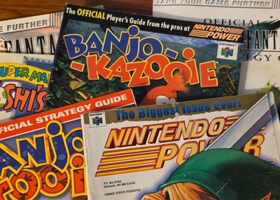 Retro Video Game Strategy Guides / Magazines (YOU PICK)