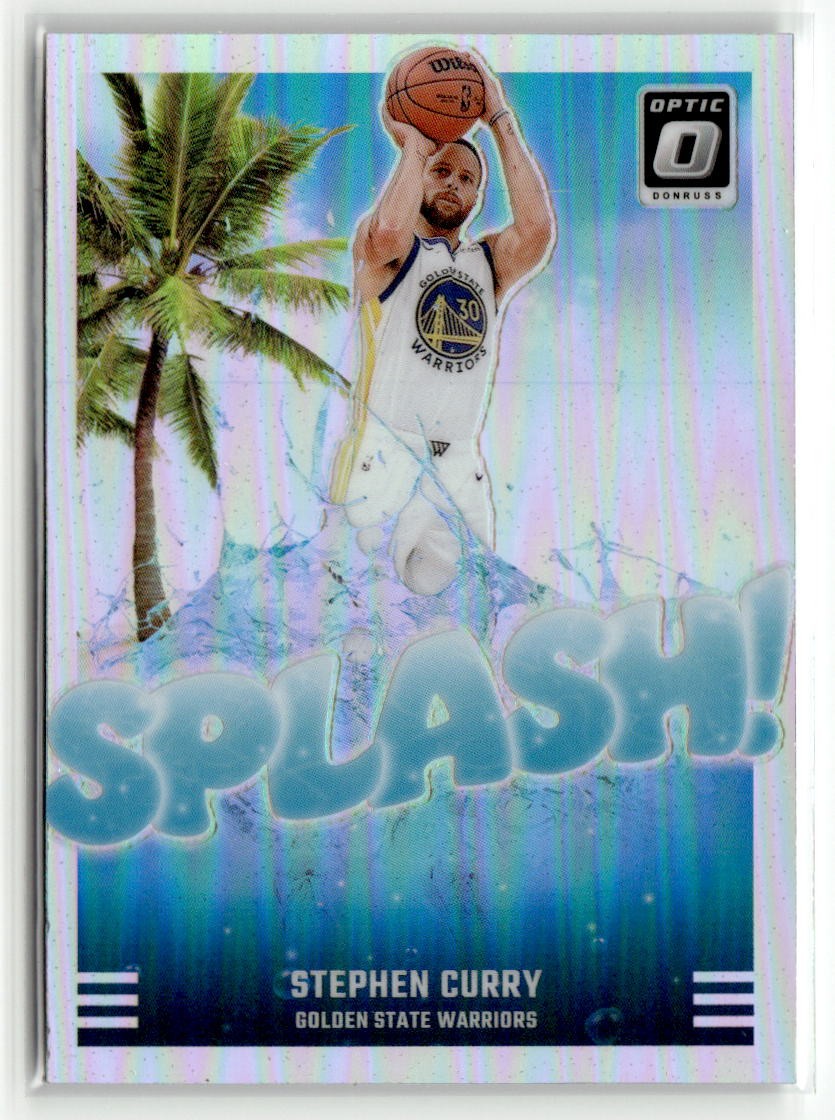 2024-25 Donruss Optic #2 Stephen Curry Splash! Holo
