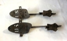 Antique Caststeel Mens US Hokcey Steel Ice Skates Winter Primitive no 328