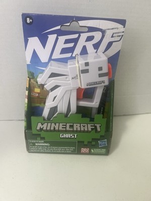 Nerf Microshots Minecraft Ghast Mini Blaster With Two Darts (New in Box)