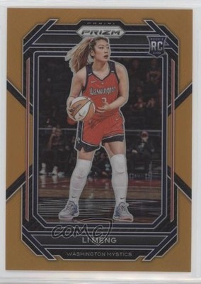 2023 Panini Prizm WNBA Orange Prizm 31/99 Li Meng #132 Rookie RC 1ea2