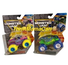 Monster Jam Series 45 Zombie and Alien Invasion Lot of 2