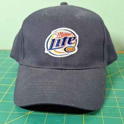 Miller Breweriana Navy Blue Beer Hat Step It Up Star Promotions Jackson WI