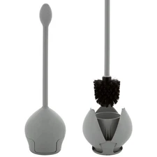 Bath Bliss 2 Pack Firm Grip Tulip Toilet Bowl Brush