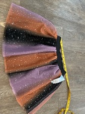 Cat And Jack Girls Size 8 Multicolored Skirt Haloween Theme