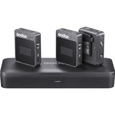 Godox MoveLink II M2 Wireless Microphones Cameras  Smartphones 2.4GHz