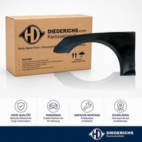 KotflÜGel Links Diederichs 1020007 FÜR Audi Fender SeitenflÜGel