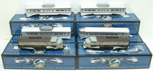 MTH 20-80001 D.A.P. Programa 1999 F-3 AA O calibre diésel tren de pasajeros conjunto con PS1 | Zustand: Used