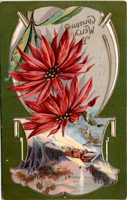 Merry Christmas, Rue Lamar, Dear Sister, December 19, Broking, Rogel Postcard