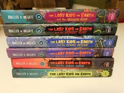The Last Kids on Eart Hardcover Books 1-6 By Max Brallier & Douglas Holgate
