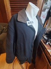 Men's Burberrys Jacket Coat Size Large Wool Fleece Vintage