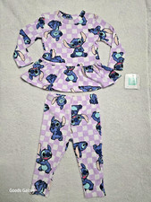 New Baby Disney Lilo  Stitch 2 Piece Peplum Top  Leggings Pants Set 18Months