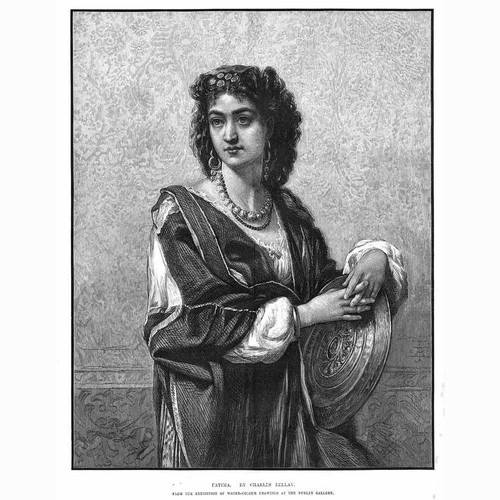 CHARLES BELLAY Fatima - Antique Print 1875