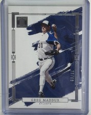 2024 Panini Impeccable Silver 28/60 Greg Maddux #73 HOF