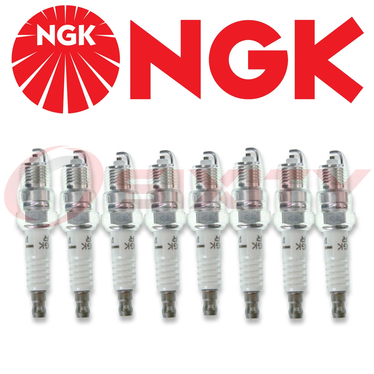SET OF 8 NGK 2771/UR5 V-POWER PREMIUM COPPER SPARK PLUGS