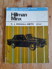 Hillman Minx Series I to V & Super Minx -  C.J. Beddall-Smith Pearson's 1965