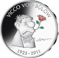 2023 16.65g Germany Silver Germany Silver Vicco von Bülow - Loriot PP