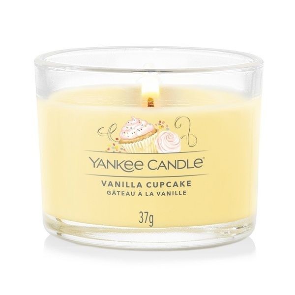 Candela Profumata Singola Yankee Candle Sampler Vanilla Cupcake - 1686387E